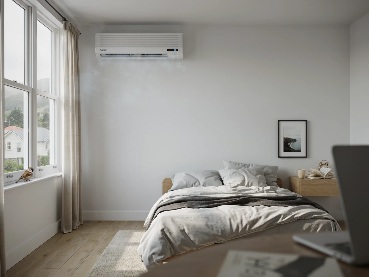 Heat pump quote consultation in a Dunedin home
